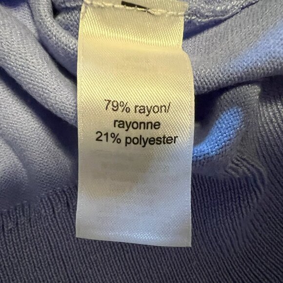 Maurices Short Sleeve Lavender Cardigan Sweater - Large - Picture 4 of 4